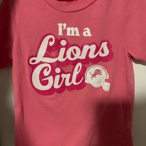 Detroit Lions Girls 3T Shirt